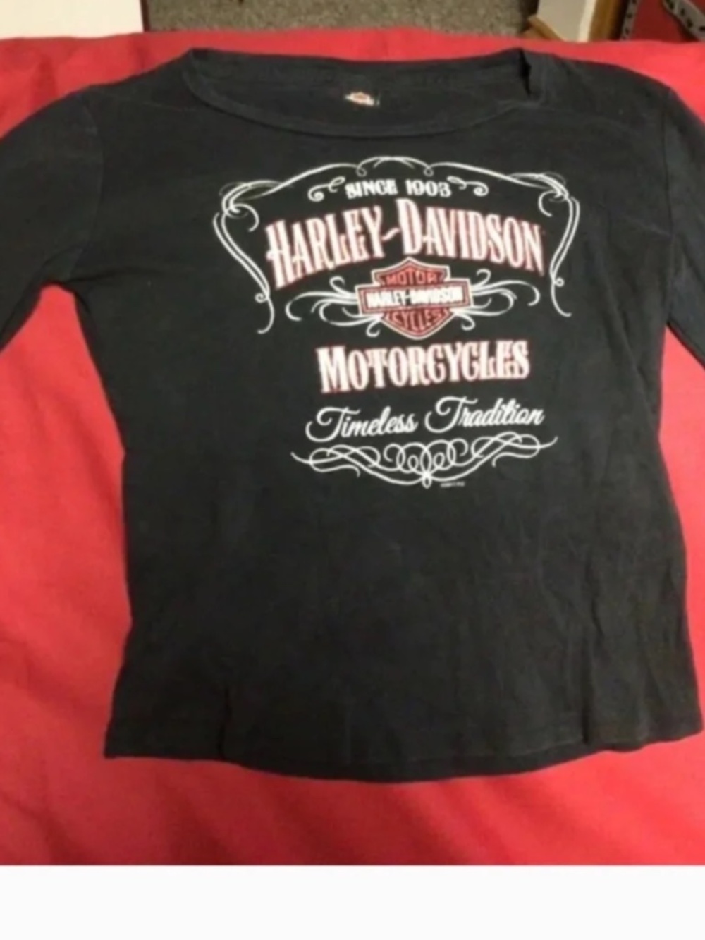 Ladies Harley-Davidson tshirt